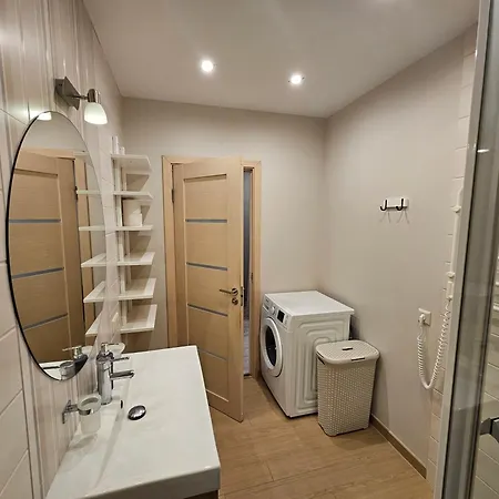 Apartament Tarp Pusu - Jaukus Apartamentai Palangoje, Vanagupeje Połąga