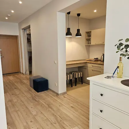 Tarp Pusu - Jaukus Butas Palangoje, Vanagupeje Appartement