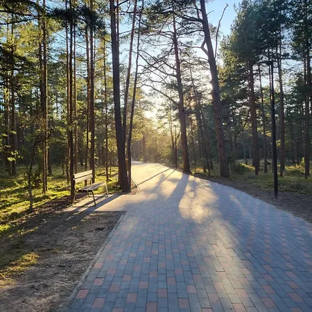 Tarp Pusu - Jaukus Butas Palangoje, Vanagupeje Appartement *