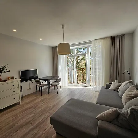 Tarp Pusu - Jaukus Apartamentai Palangoje, Vanagupeje Apartament Połąga