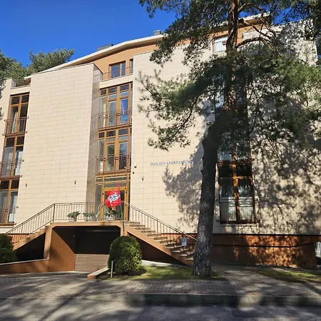 Tarp Pusu - Jaukus Apartamentai Palangoje, Vanagupeje * Połąga