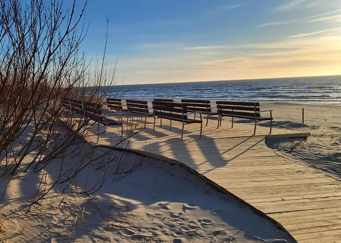 Tarp Pusu - Jaukus Apartamentai Palangoje, Vanagupeje بالانغا